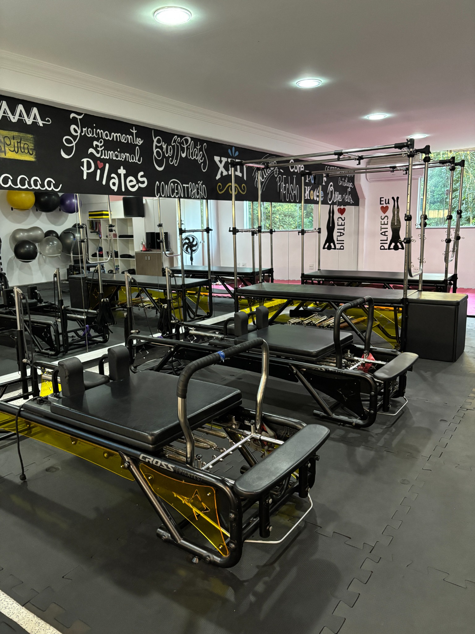 Ambiente equipado da XFIT Pilates